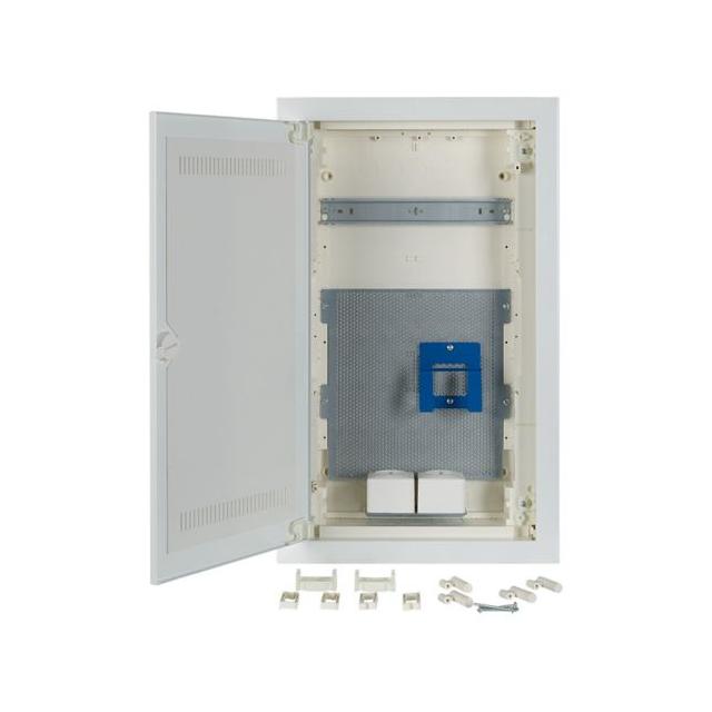 KLV-36HWM-W-F Rozdzielnica multimedialna podtynkowa G-K IP30 1x14 płaska drzwi wifi 302547 EATON