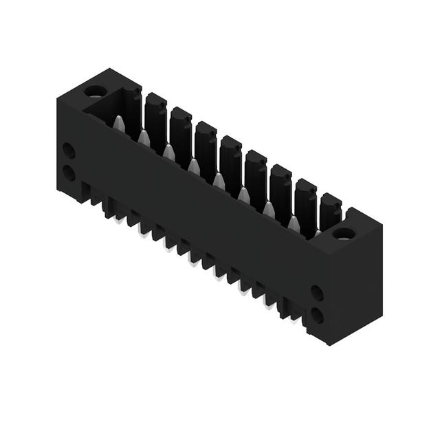 SL-SMT 3.50/09/180F 3.2SN BK BX Wtyki PCB (złącza płyty), 3.50 mm, Liczba biegunów: 9, kąt odejścia: 180° /48szt./ 1842840000 WEIDMÜLLER