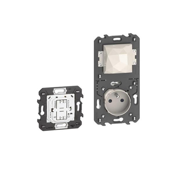 Living Now with Netatmo - Brama z gniazdem beżowa