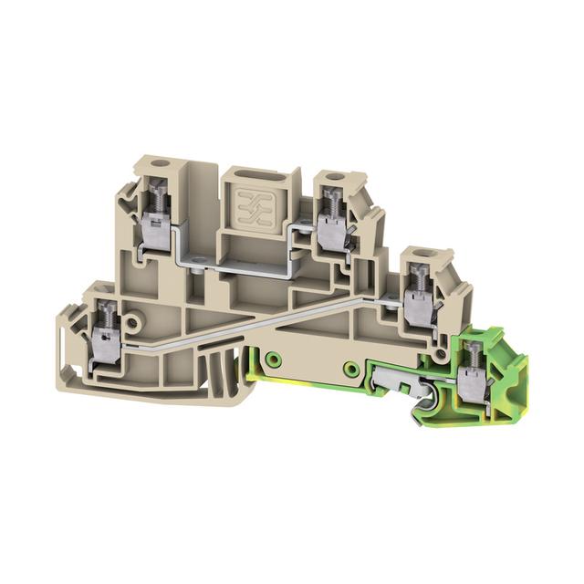 WDL 2.5/L/L/PE Złączka szynowa przelotowa, nr.katalogowy 1030200000