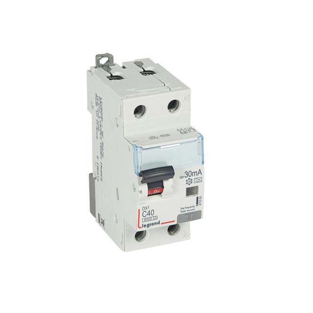 Wyłącznik Różnicowonadprądowy P 312 2P C40A 30Ma Typa DX3 411065 LEGRAND