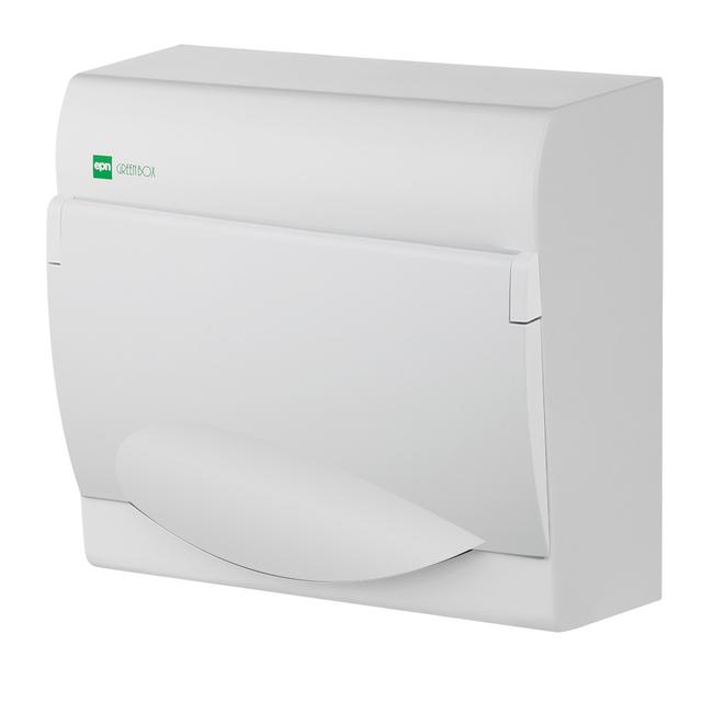 Rozdzielnica GREEN BOX n/t 8-modułem IP40 szyba biała 2352-00 EP Nasielsk