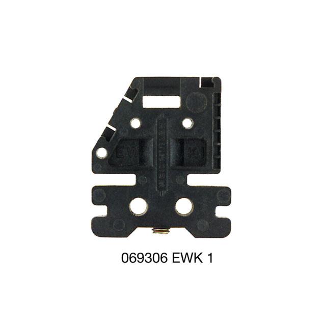 EWK 1 PPS/SW Blokada końcowa do złączek szynowych, nr.katalogowy /50szt./ 0693060000 WEIDMÜLLER