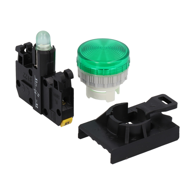 LAMPKA SYGN.ŻÓŁTA 24V LED ST22LG24LEDACDC