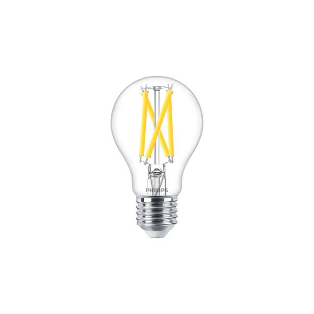 Żarówka LED ściemnialna 7,2W=75W 1055lm 2200-2700K kulka DT7,2-75W E27 CRI95 A60 Szkło przezroczyste