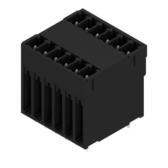 SCD-THR 3.81/12/180G 3.2SN BK BX Złącze wtykowe płytek drukowanych /50szt./ WEIDMULLER