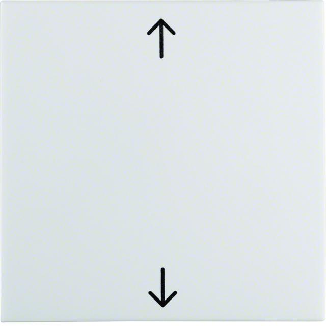 BERKER S.1/B.3/B.7 Klawisz nadrukowany symbol strzałki biały 16208919 HAGER