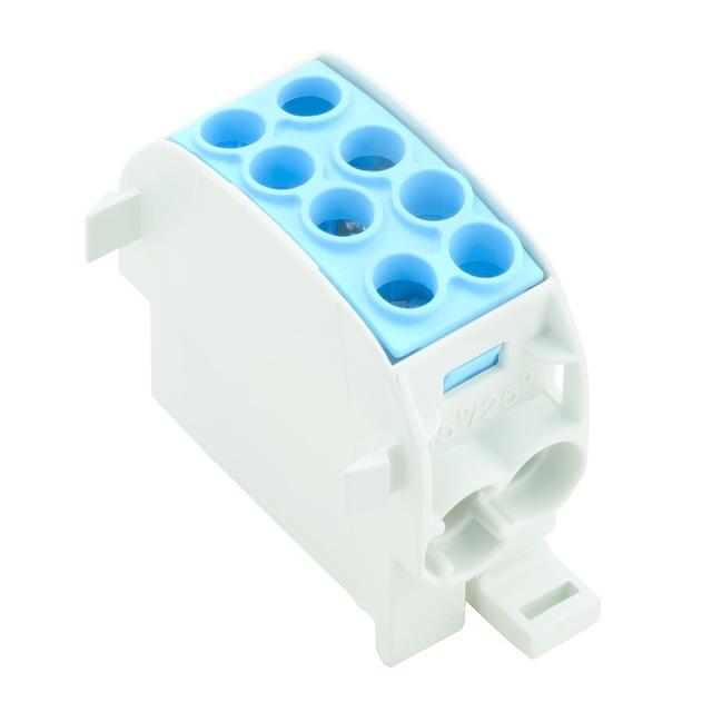 WPD 102 2X35/2X25 BL Zacisk rozdziału potencjału, złącze śrubowe, 1000, 202 A, Liczba biegunów: 1, niebieski /5szt./ 1561640000 WEIDMÜLLER