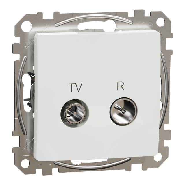 Sedna Design & Elements gniazdo R/TV końcowe (4dB) białe SDD111471R SCHNEIDER