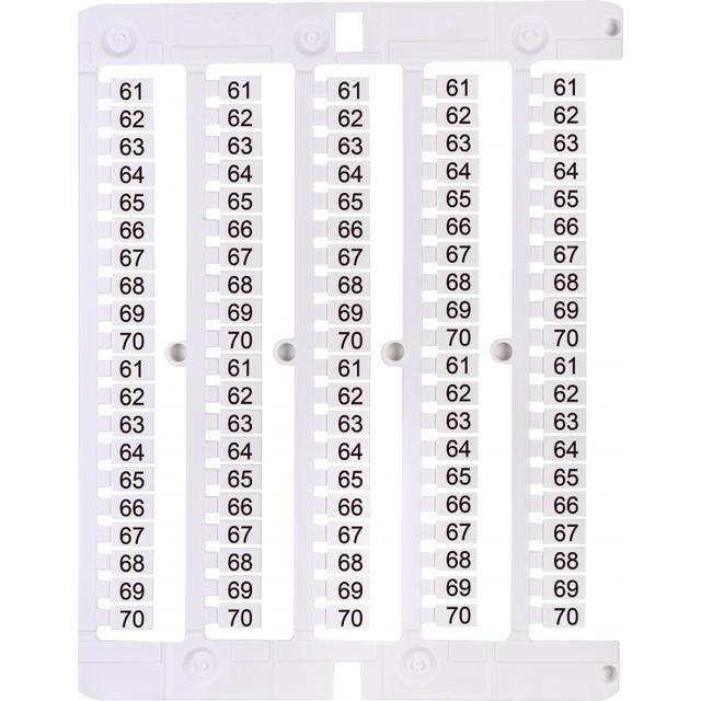 Oznacznik 61 do 70 (100 szt.) ES-NU0851570 003903103 ETI
