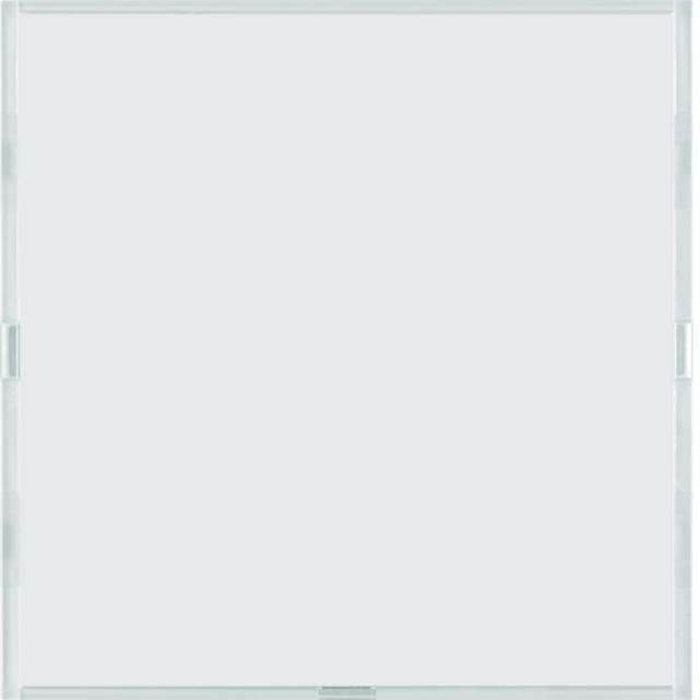 BERKER KNX e/s B.x Przycisk pojedynczy z polem opisowym z diodami LED RGB i czujnikiem temperatury biały i krem  80161780 HAGER