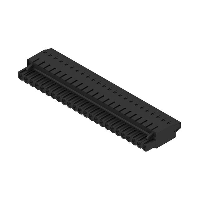 BLT 5.08HC/24/180 SN BK BX Wtyk PCB (złącze wiązki), 5.08 mm, Liczba biegunów: 24, Przylącze TOP /12szt./ 1501710000 WEIDMÜLLER