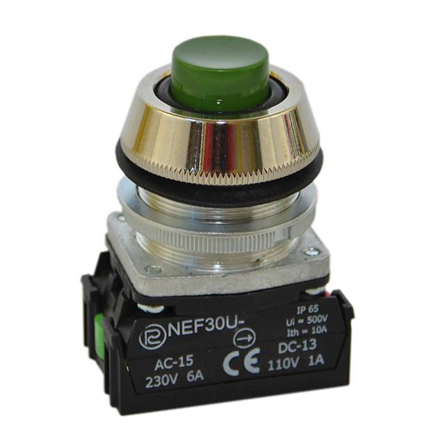 Przycisk NEF30-UWX zielony W0-NEF30-UW X Z PROMET