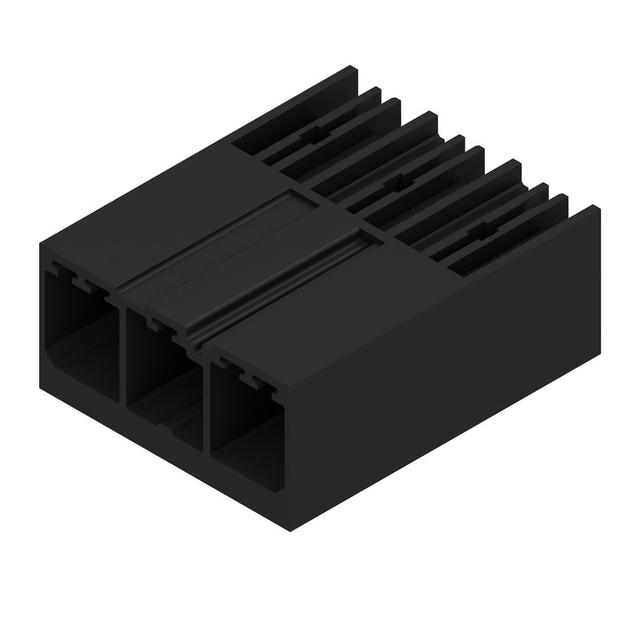 SV 7.62HP/03/90G 3.5SN BK BX Złącze wtykowe płytek drukowanych /78szt./ WEIDMULLER