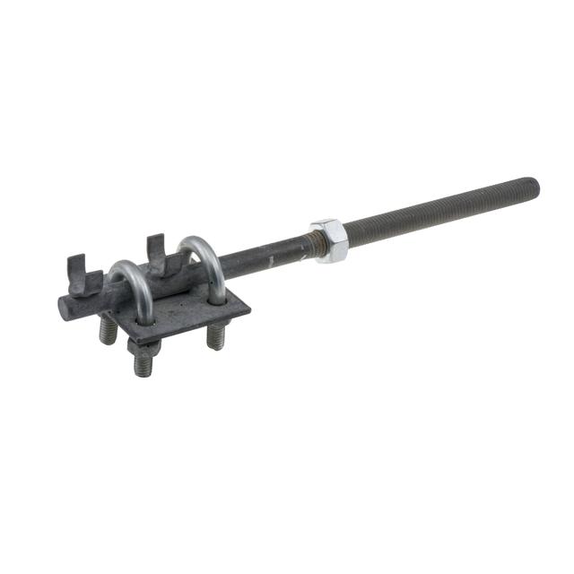 Uchwyt naciągowy kabłąkowy M12 225mm z/śr (4xM8) oc.ogniowy R.8091 PAWBOL