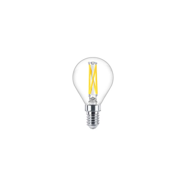 Żarówka LED ściemnialna Kulka 2,5W=25W 340lm / 2200K/2700K LEDLusterDT 2,5-25W E14 927 P45 5 lat gw.