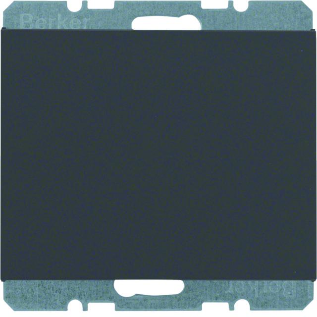 BERKER K.1 Zaślepka z płytką czołową antracyt mat lakierowana 10457006 HAGER