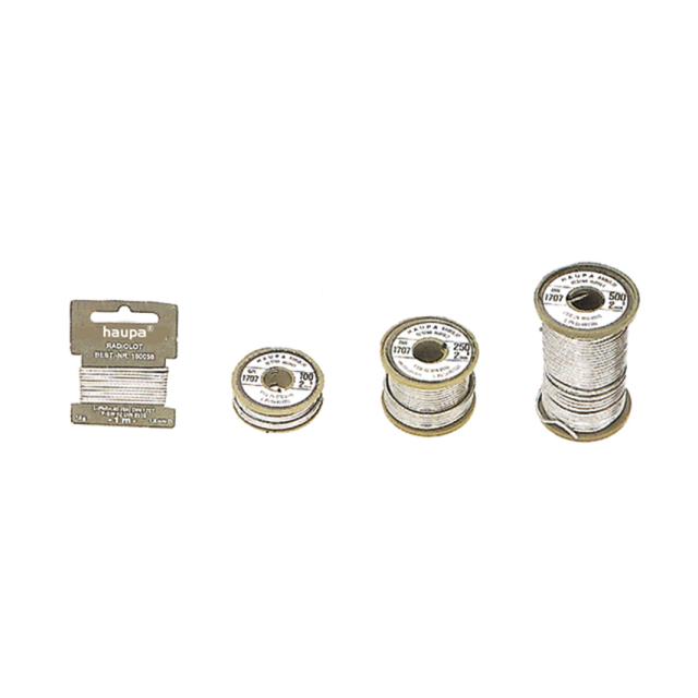 Lutowie na bazie kalafonii o 2,0 mm 250 g Sn 40% 160062 HAUPA