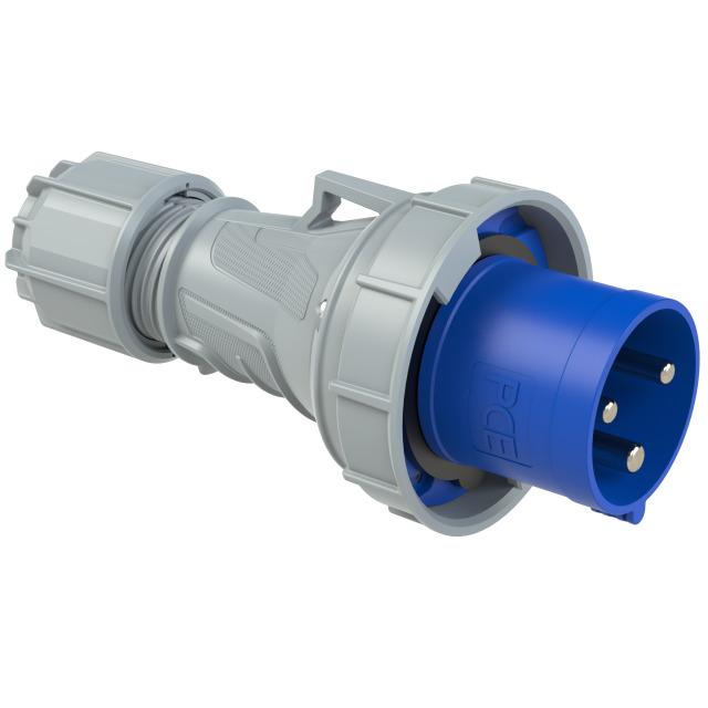 WTYCZKA PRZENOŚNA POWER TWIST 63A 230V 2P+Z 033-6 PCE