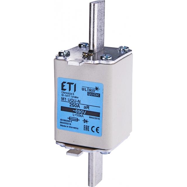 Wkładka topikowa ultraszybka M1UQU-N/100A 690V 004333211 ETI