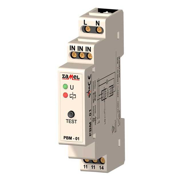 PRZEKAŹNIK BISTABILNY 230V AC  TYP: PBM-01