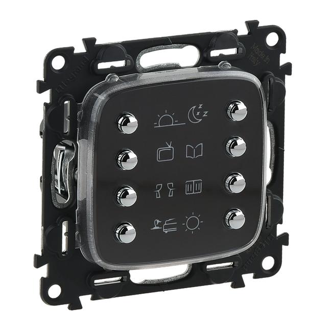 MY HOME VALENA ALLURE - STEROWNIK SCENARIUSZY HOTELOWYCH - 8 PRZYCISKÓW, Legrand