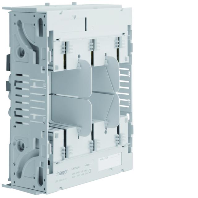 LT podstawa bezpiecz. NH2 3P 400A szyny Cu 40mm zaciski śruba M10 LT252U HAGER