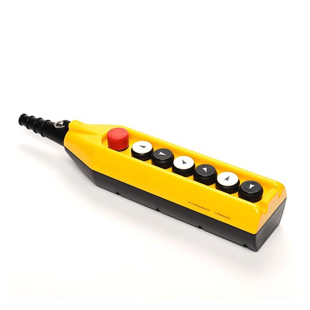 Kaseta sterownicza, 7 przycisków, w tym przycisk awaryjnego stopu 30 mm, jedna prędkość