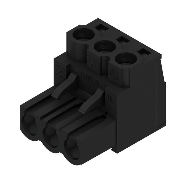 BLZP 5.08HC/03/180 SN BK BX Wtyk PCB (złącze wiązki), 5.08 mm, Liczba biegunów: 3, Przyłącze z jarzmem /120szt./ 1943820000 WEIDMÜLLER