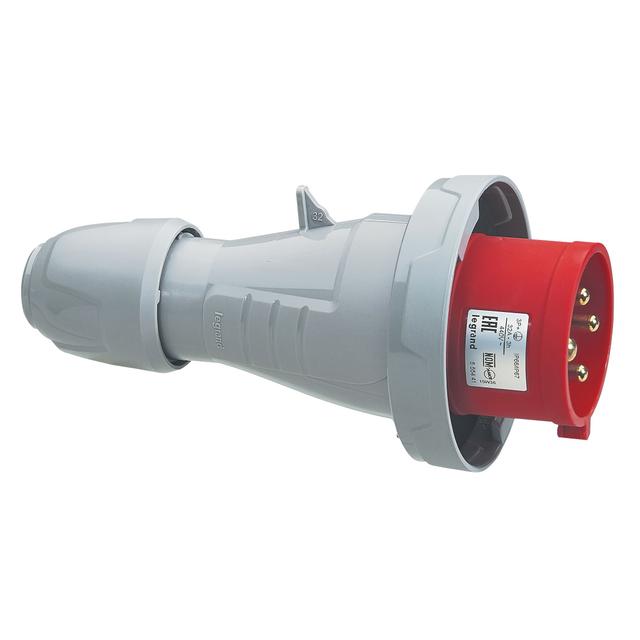 P17 TEMPRA PRO WTYCZKA PRZENOŚNA 32A 3P+Z 440V IP67 DLA KONTENERÓW CHŁODNICZYCH, Legrand