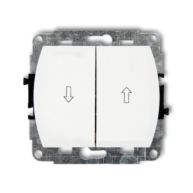 TREND Mechanizm łącznika zwiernego żaluzjowego biały