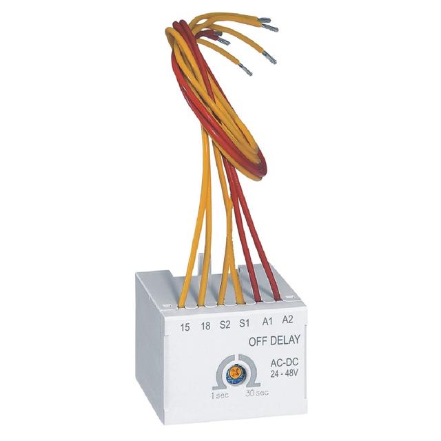 MODUŁ CZASOWY 1-30S 24-48V AC/DC DO CTX3 3P 9-150A, 416872, Legrand