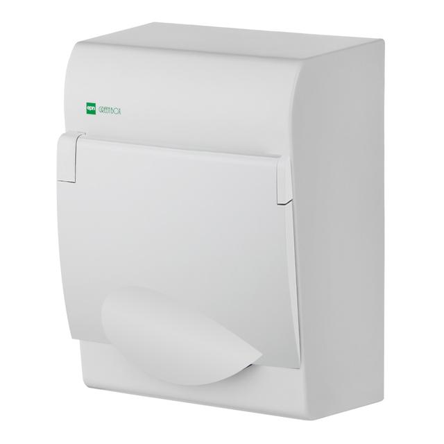 Rozdzielnica GREEN BOX n/t 6-modułem IP40 szyba biała 2351-00 EP Nasielsk