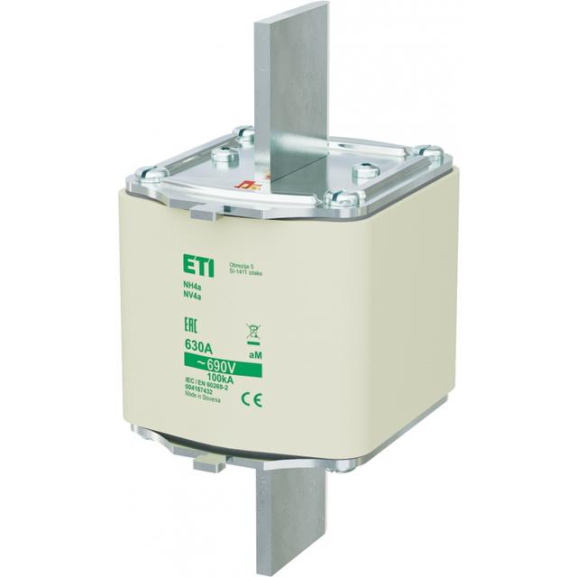 Wkładka topikowa NH silnikowa NH4a aM 630A 690V 004187432 ETI