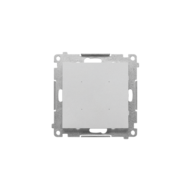 Simon 55 SWITCH – Sterownik przyciskowy oświetleniowy pojedynczy sterowany smartfonem Aluminium mat