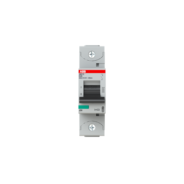 S801S-D40 Wyłącznik nadprądowy 50kA 1P D40A 2CCS861001R0401 ABB