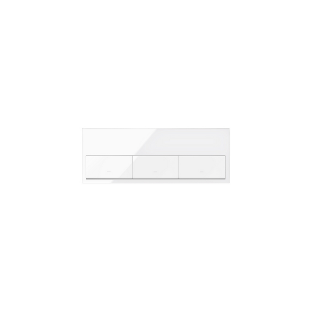 Simon 100 Panel 3-krotny: 3 klawisze biały 10020301-130 KONTAKT