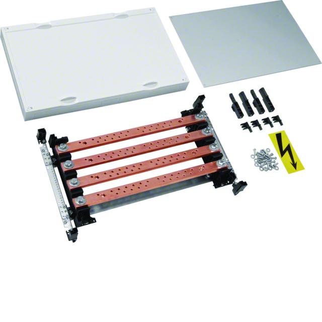 univers N Blok 300x500mm z szynami poz. 4-pol. Cu 30x10mm UE22D5 HAGER