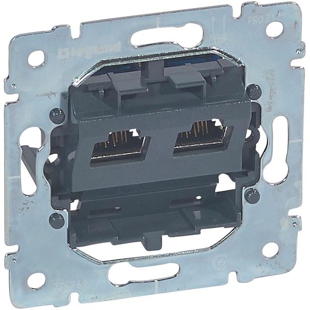 SISTENA - GNIAZDO 2XRJ45 STP KAT6, Legrand