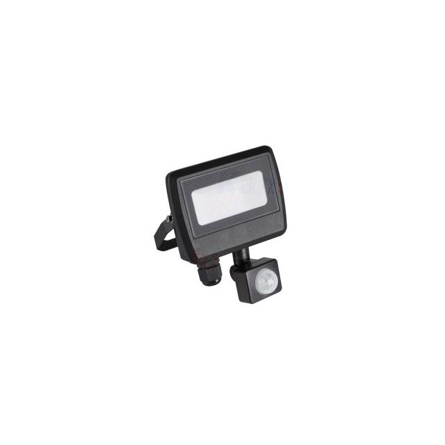 Naświetlacz LED 10W z czujnikiem ruchu ANTEM LED 10W-NW-SE B czarny 800lm 4000K 33205 KANLUX