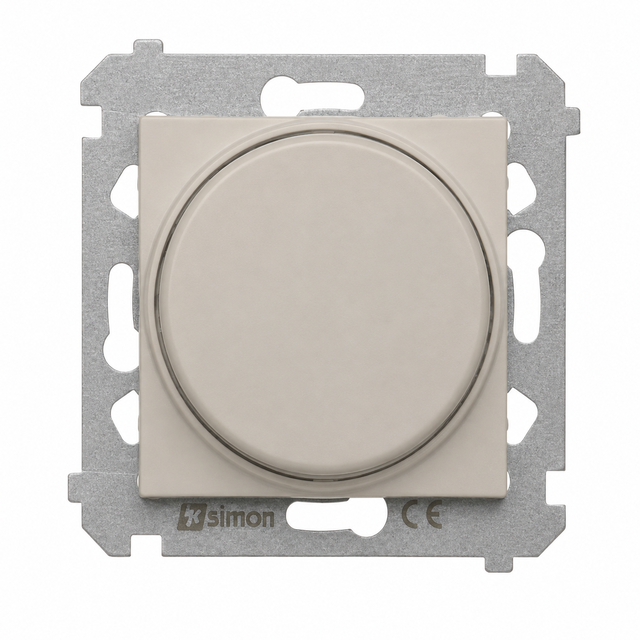 Simon 54 Ściemniacz obrotowy do LED 2-250 W kaszmir mat DS9L.01/42