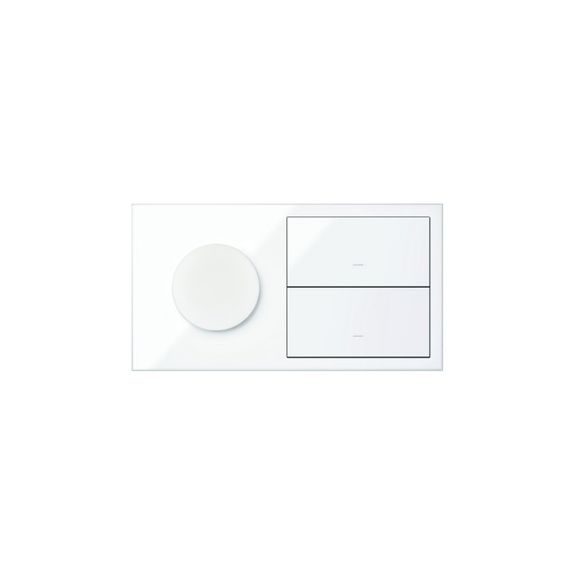 Simon 100 Panel 2-krotny IP44: 1 gniazdo + 2 klawisze biały 10020193-130 KONTAKT