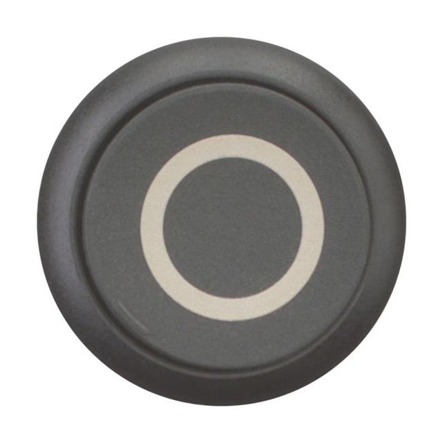 M22S-DRH-S-X0 Napęd przycisku czarny /O/ bez samopowrotu płaski wystający 216680 EATON