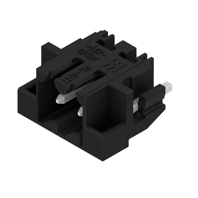 SL-SMT 3.50/02/90RF 3.2SN BK BX Wtyki PCB (złącza płyty), 3.50 mm, Liczba biegunów: 2, kąt odejścia: 90° /100szt./ 1427350000 WEIDMÜLLER