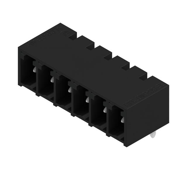 SC-SMT 3.81/06/90G 3.2SN BK BX Wtyki PCB (złącza płyty), 3.81 mm, Liczba biegunów: 6, kąt odejścia: 90° /50szt./ 1862510000 WEIDMÜLLER