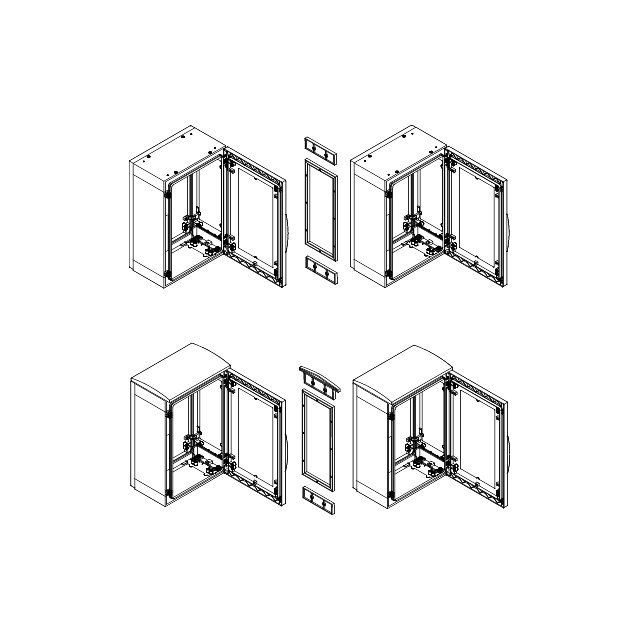Thalassa Zestaw łączeniowy do PLA 1000x320 mm, 15 mm, IP55