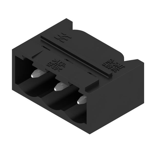 SL-SMT 5.08HC/03/90G 1.5SN BK RL Wtyki PCB (złącza płyty), 5.08 mm, Liczba biegunów: 3, kąt odejścia: 90° /350szt./ 1775014001 WEIDMÜLLER