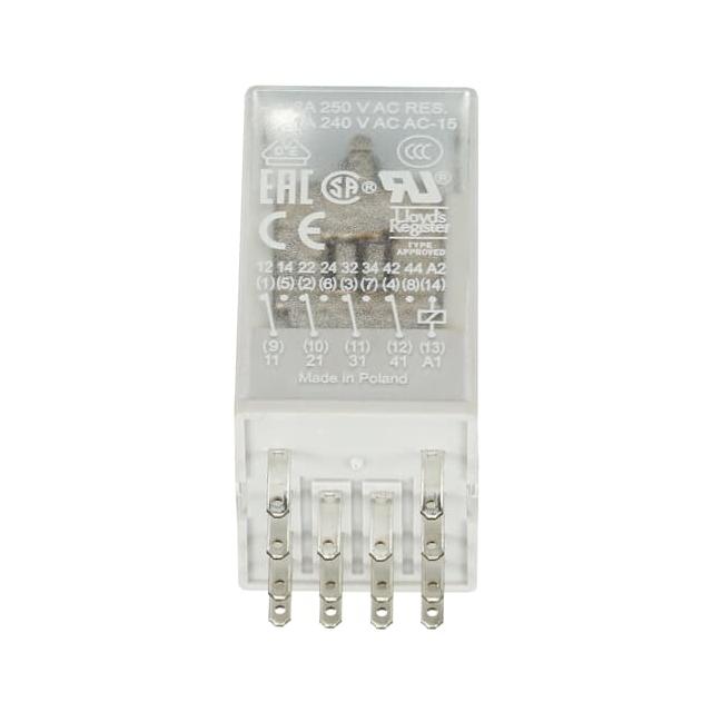 Przekaźnik CR-M012DC4, A1-A2=12V DC, 4 styki c/o 250V/6A 1SVR405613R4000 ABB