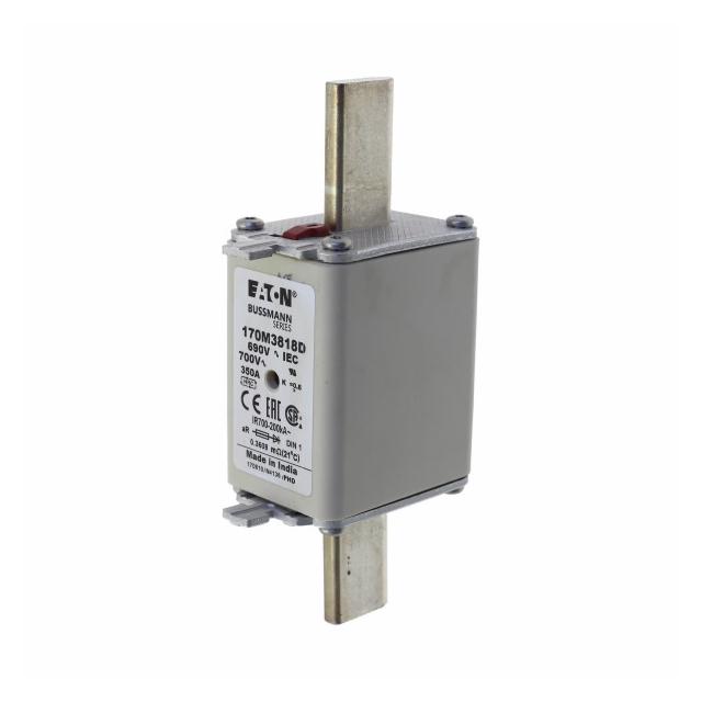 FUSE 350A 690V aR DIN 1 HSDNH Wkładka szybka 350A 690V aR DIN 1 podwójny wskaźnik 170M3818D EATON
