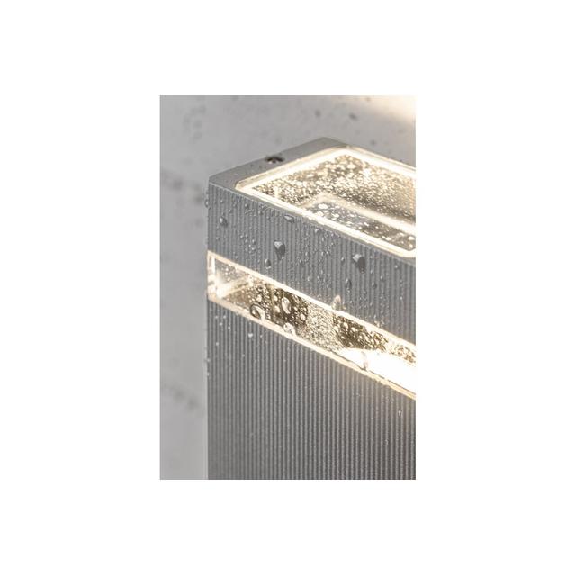Oprawa ścienna jednokierunkowa NESSA GU10 MAX. 50W IP54 AC220-240V 50/60Hz szara GTV LD-NESSAGU10J-80 GTV Poland